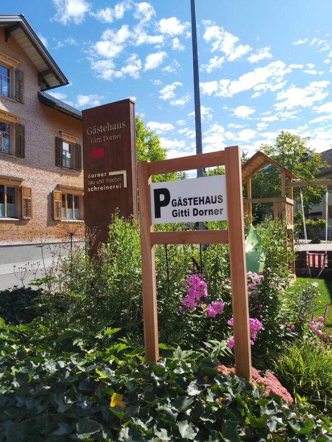 Gaestehaus Gitti Dorner Hittisau Exterior photo